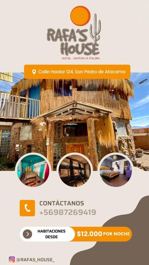 Auberge de jeunesse Rafa'S House à San Pedro De Atacama Extérieur photo
